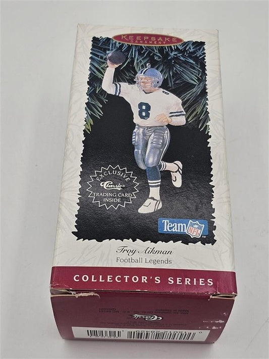 Dallas Cowboys Troy Aikman Hallmark Keepsake Ornament NFL Football Legends NIB