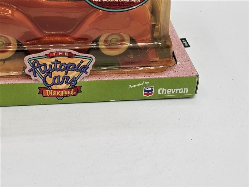 Disneyland Chevron Collectible Car:  The Autopia Cars, Suzy Orange, NEW