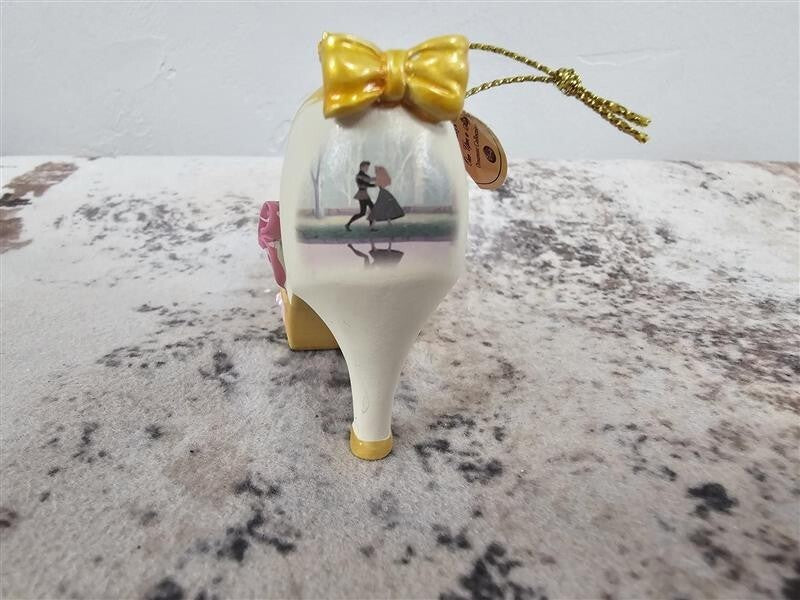 Disney Bradford Exchange Aurora & Mulan Collector’s Christmas Ornaments
