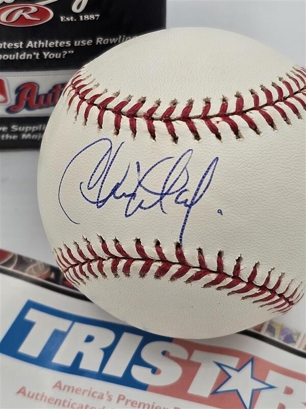Chris Lubanski Signed Autographed Major League Baseball Tristar Certified