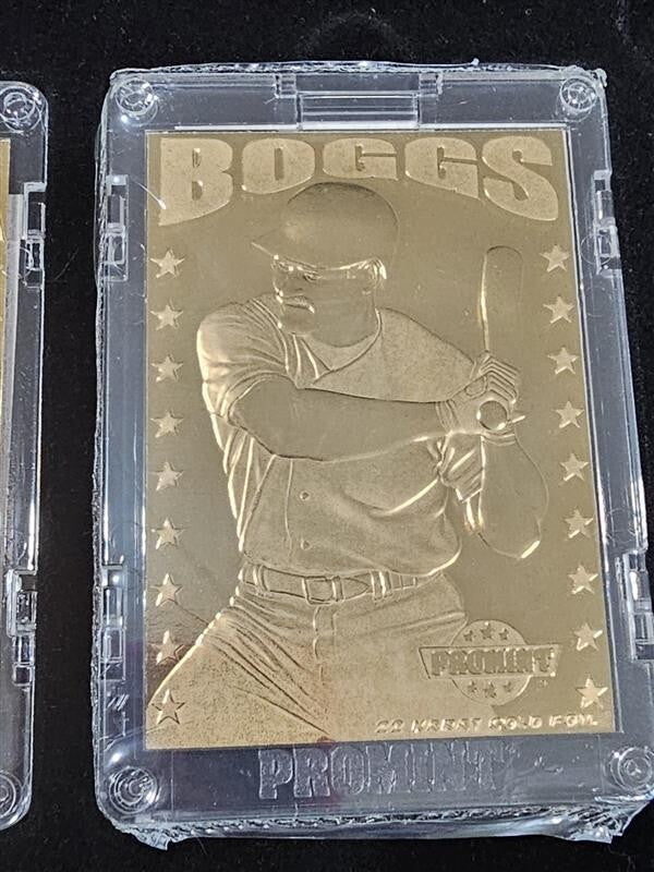24 Karat Gold Card Collector Series 8 Cards - Galarraga, Pettitte, Sosa, etc.