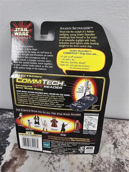 1999 Star Wars Episode 1 Anakin Skywalker (Naboo Pilot) with Flight Simulator