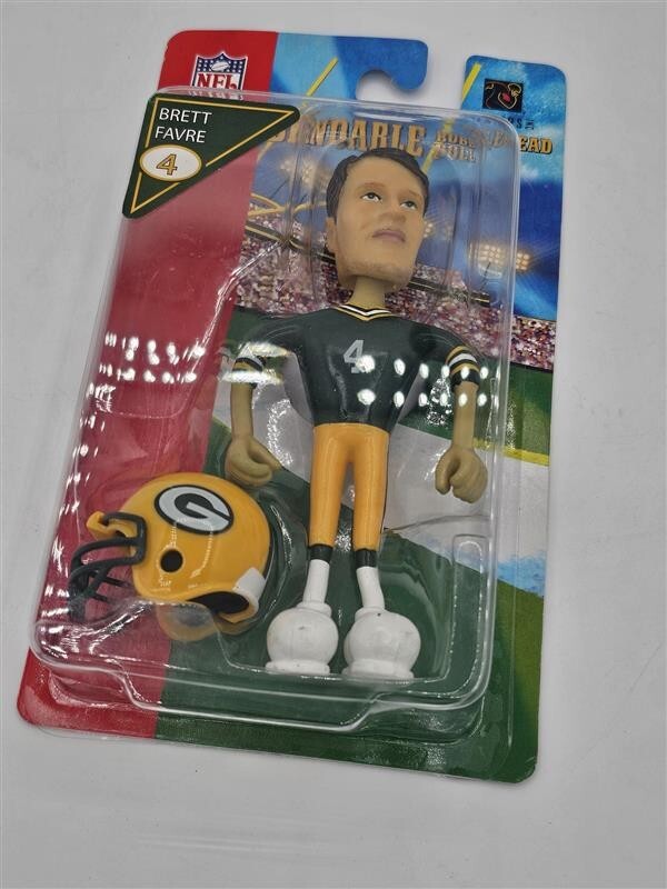 BRETT FAVRE Bendable NFL Bobblehead Doll - NEW