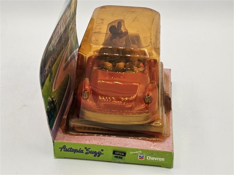 Disneyland Chevron Collectible Car:  The Autopia Cars, Suzy Orange, NEW