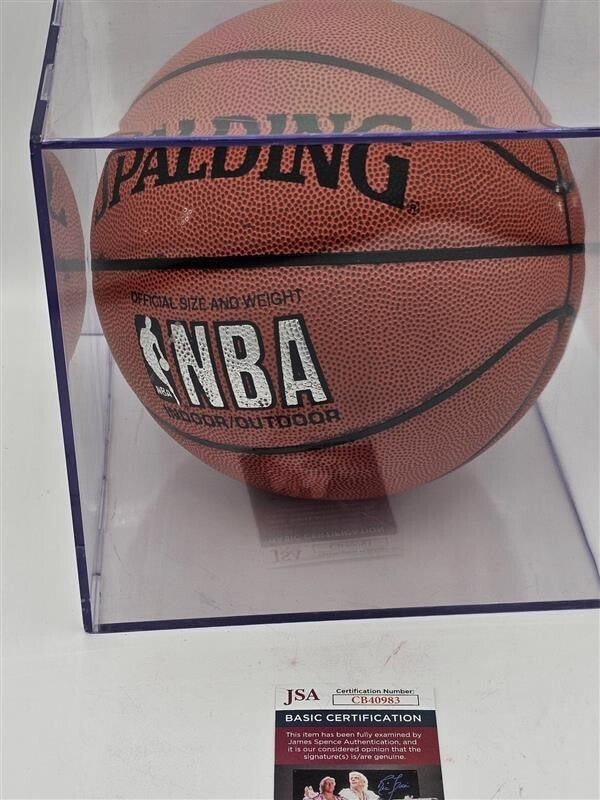 Marcus Camby Autographed Spalding Basketball Signed - JSA -CB40983
