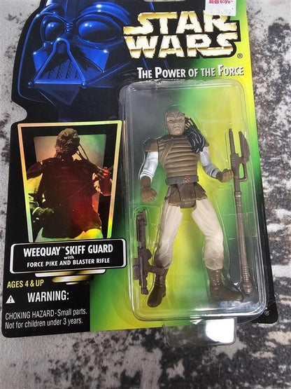 1996 Hasbro Kenner Star Wars The Power Of The Force Weequay Skiff Guard