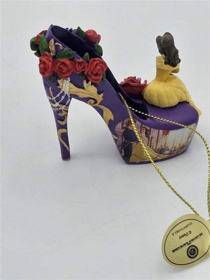 Bradford Exchange Disney Once upon A Slipper Ornaments Aurora and Belle