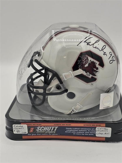 Kalimba Edward Signed Mini Helmet South Carolina
