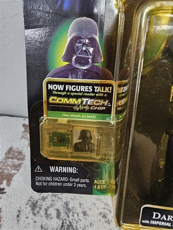 1999 Darth Vader with Imperial Interrogation Droid -Star Wars Power of the Force