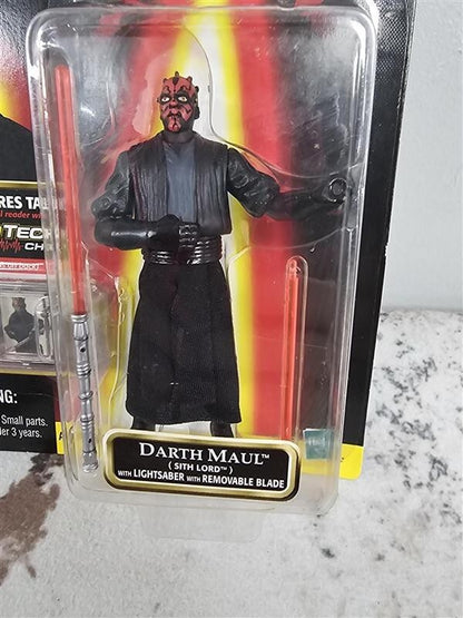 1999 Star Wars Episode I Darth Maul Sith Lord w/ Lightsaber and Removable Blade
