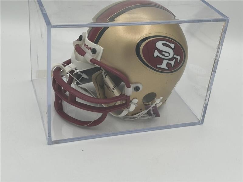 Jerry Rice 49ers Signed Riddell Speed Mini Helmet