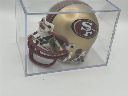 Jerry Rice 49ers Signed Riddell Speed Mini Helmet