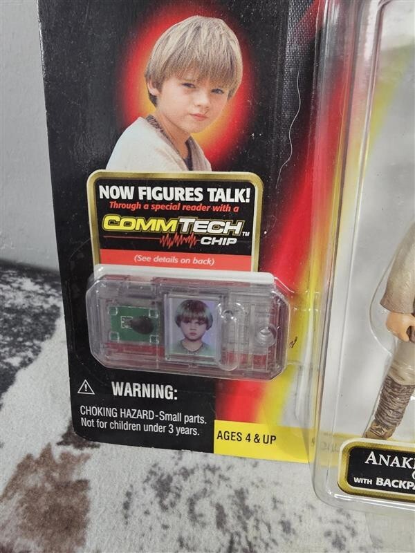 1998 Star Wars Episode I Anakin Skywalker (Tatooine) with Backpack & Grease Gun
