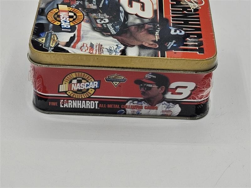Dale Earnhardt Metallic Impressions NASCAR Metal Collector 5 Card Set Never Open