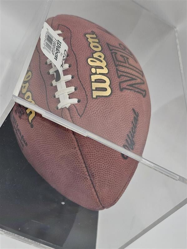 Detroit Lions Cory Schlesinger #30 Signed Football COA