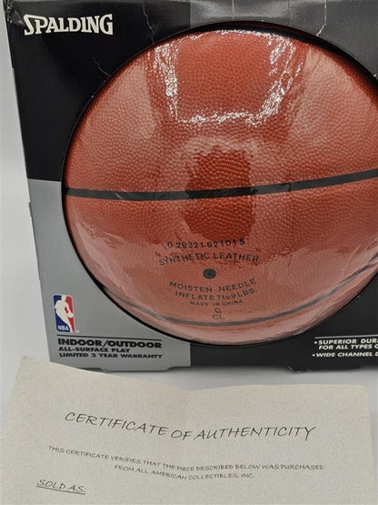 Boston Celtics Larry Bird Signed Basketball Spalding