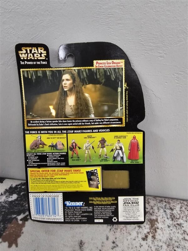 1997 Kenner Star Wars Princess Leia Organa In Ewok Celebration Outfit