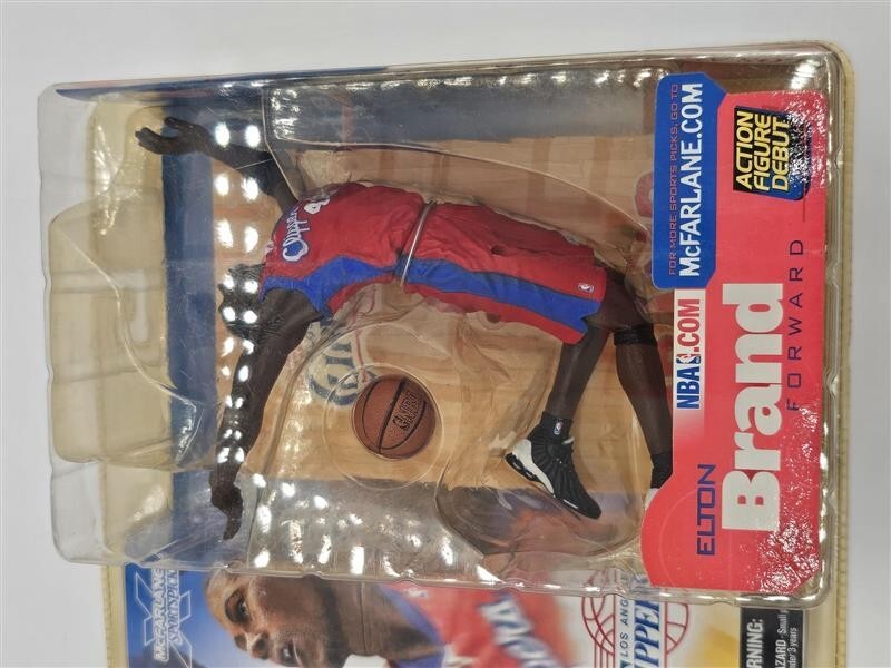 2002 McFarlane Sports Picks NBA Los Angeles Clippers Elton Brand Series 2 Figure