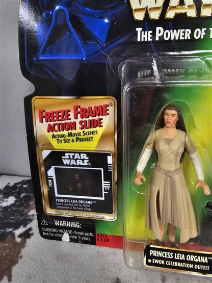 1997 Kenner Star Wars Princess Leia Organa In Ewok Celebration Outfit