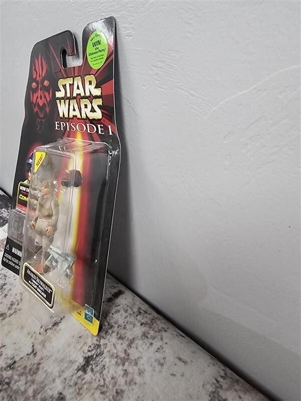 1999 Star Wars Episode 1 Anakin Skywalker (Naboo Pilot) with Flight Simulator