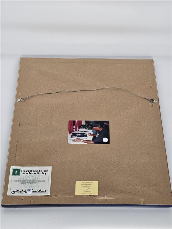 Julius Erving Signed Photo Philadelphia 76ers Dr. J Signed Beckett w/ COA & Pic