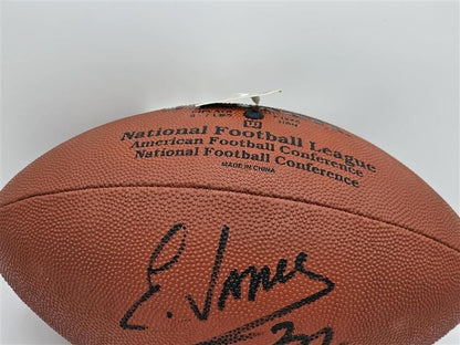 Edgerrin James Signed Official Wilson NFL Football Autograph