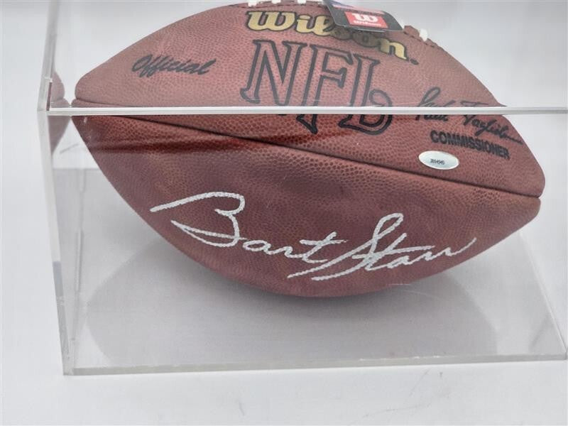 Bart Starr Autographed Football - Tristar - 3004945