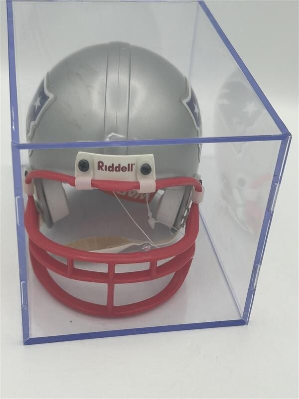 Ben Coates, MINI HELMET, AUTOGRAPH W/Display Case