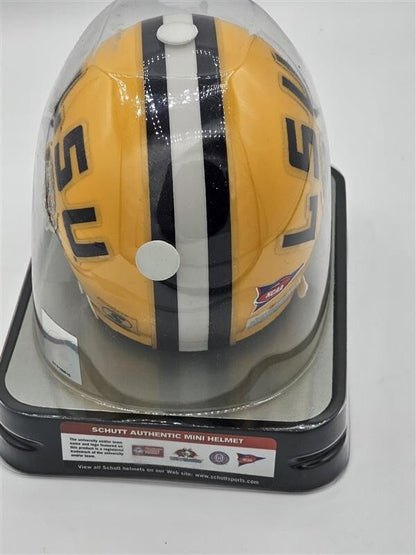 LSU Tigers NCAA Schutt Mini Helmet!