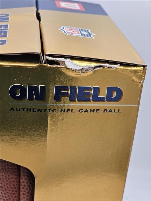 JIM PLUNKETT SIGNED On Field NFL Game FOOTBALL - JSA - CB40955