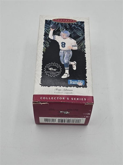 Dallas Cowboys Troy Aikman Hallmark Keepsake Ornament NFL Football Legends NIB