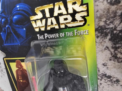 ACTION FIGURE: Star Wars POTF 1997 Collection 3 Darth Vader (Lightsaber)