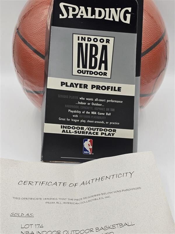 Boston Celtics Larry Bird Signed Basketball Spalding