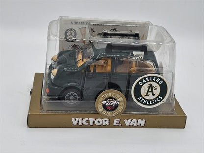 2007 MLB OAKLAND A'S SPORTS EDITION CHEVRON CARS "VICTOR E. VAN" WITH STICKERS