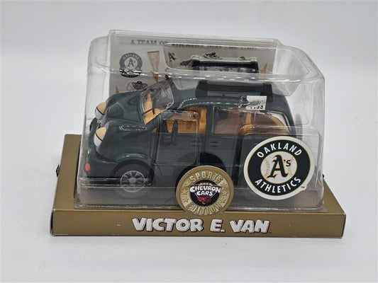 2007 MLB OAKLAND A'S SPORTS EDITION CHEVRON CARS "VICTOR E. VAN" WITH STICKERS