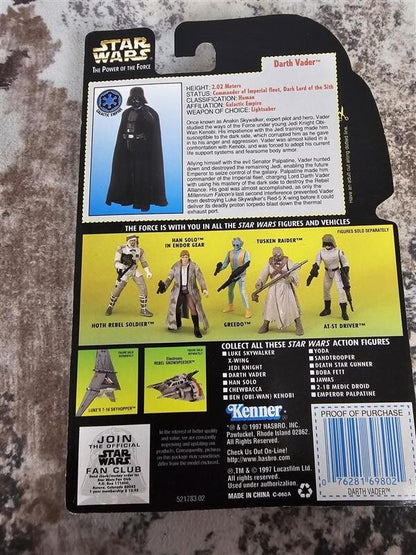 ACTION FIGURE: Star Wars POTF 1997 Collection 3 Darth Vader (Lightsaber)