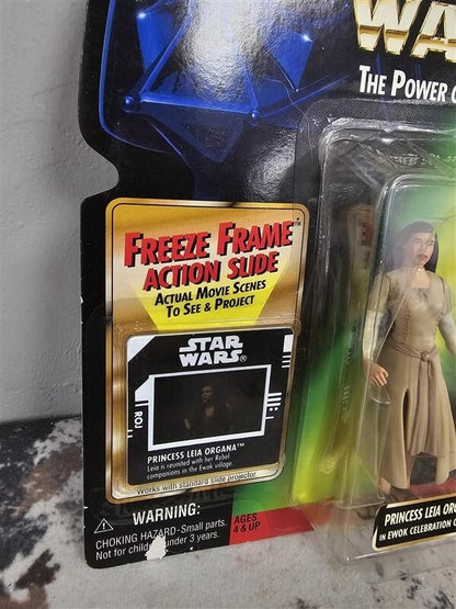 1997 Kenner Star Wars Princess Leia Organa In Ewok Celebration Outfit