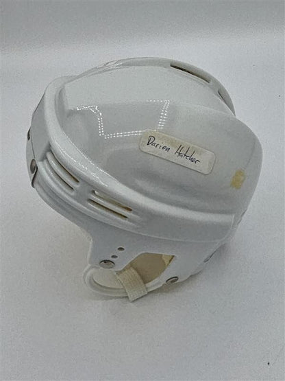 Derian Hatcher Signed Dallas Stars mini helmet NO COA