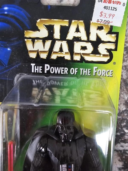 ACTION FIGURE: Star Wars POTF 1997 Collection 3 Darth Vader (Lightsaber)