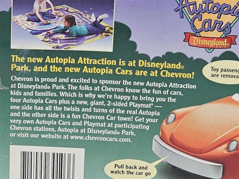 Disneyland Chevron Collectible Car:  The Autopia Cars, Suzy Orange