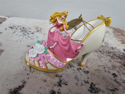 Disney Bradford Exchange Aurora & Mulan Collector’s Christmas Ornaments