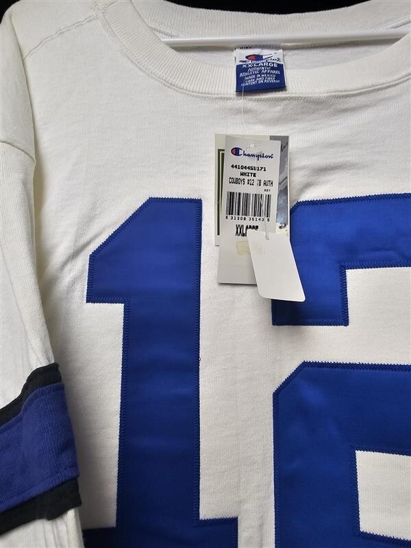 Authentic Mitchell & Ness Roger Staubach Cowboys Jersey 56 XXXL Read Descript 