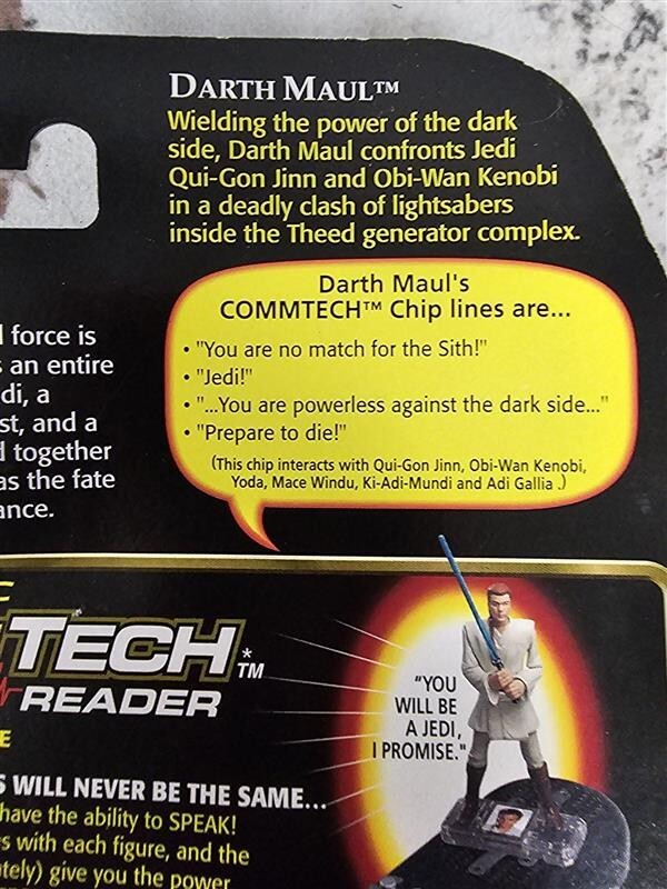 1999 Star Wars Episode I Darth Maul Sith Lord w/ Lightsaber and Removable Blade