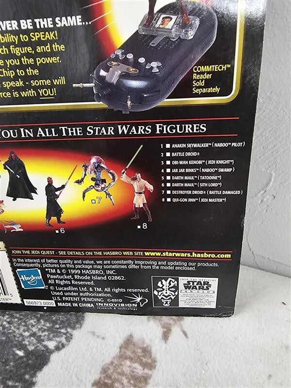 1999 Star Wars Episode 1 Qui-Gon Jinn (Jedi Duel) with Lightsaber Action Figure