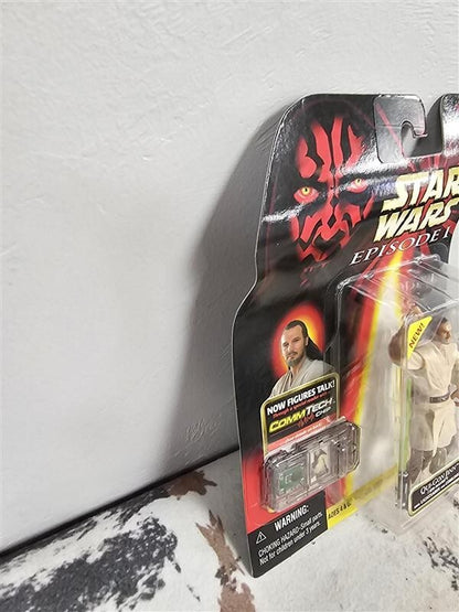 1999 Star Wars Episode 1 Qui-Gon Jinn (Jedi Duel) with Lightsaber Action Figure
