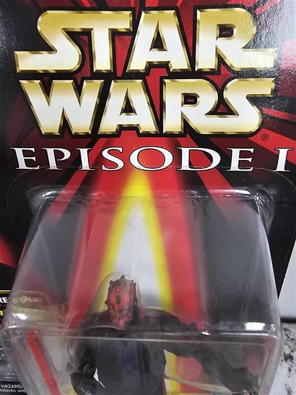 1999 Star Wars Episode I Darth Maul Sith Lord w/ Lightsaber and Removable Blade
