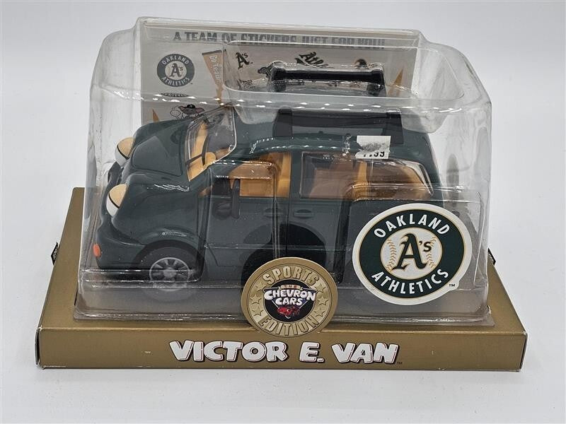 2007 MLB OAKLAND A'S SPORTS EDITION CHEVRON CARS "VICTOR E. VAN" WITH STICKERS