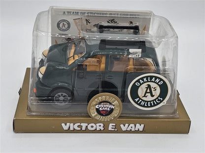 2007 MLB OAKLAND A'S SPORTS EDITION CHEVRON CARS "VICTOR E. VAN" WITH STICKERS