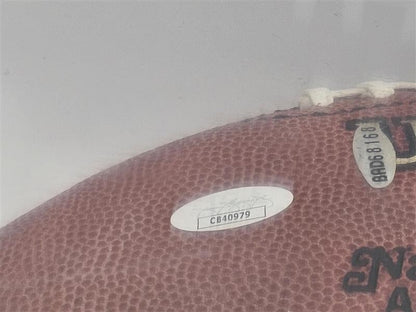 JOE MONTANA SIGNED OFFICIAL WILSON “The DUKE” NFL FOOTBALL - JSA - CB40979