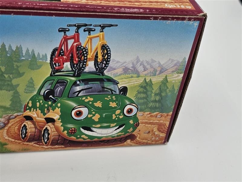 1996 The Chevron Cars - Freddy 4-Wheeler with 2 Mountain Bikes - New in Box!